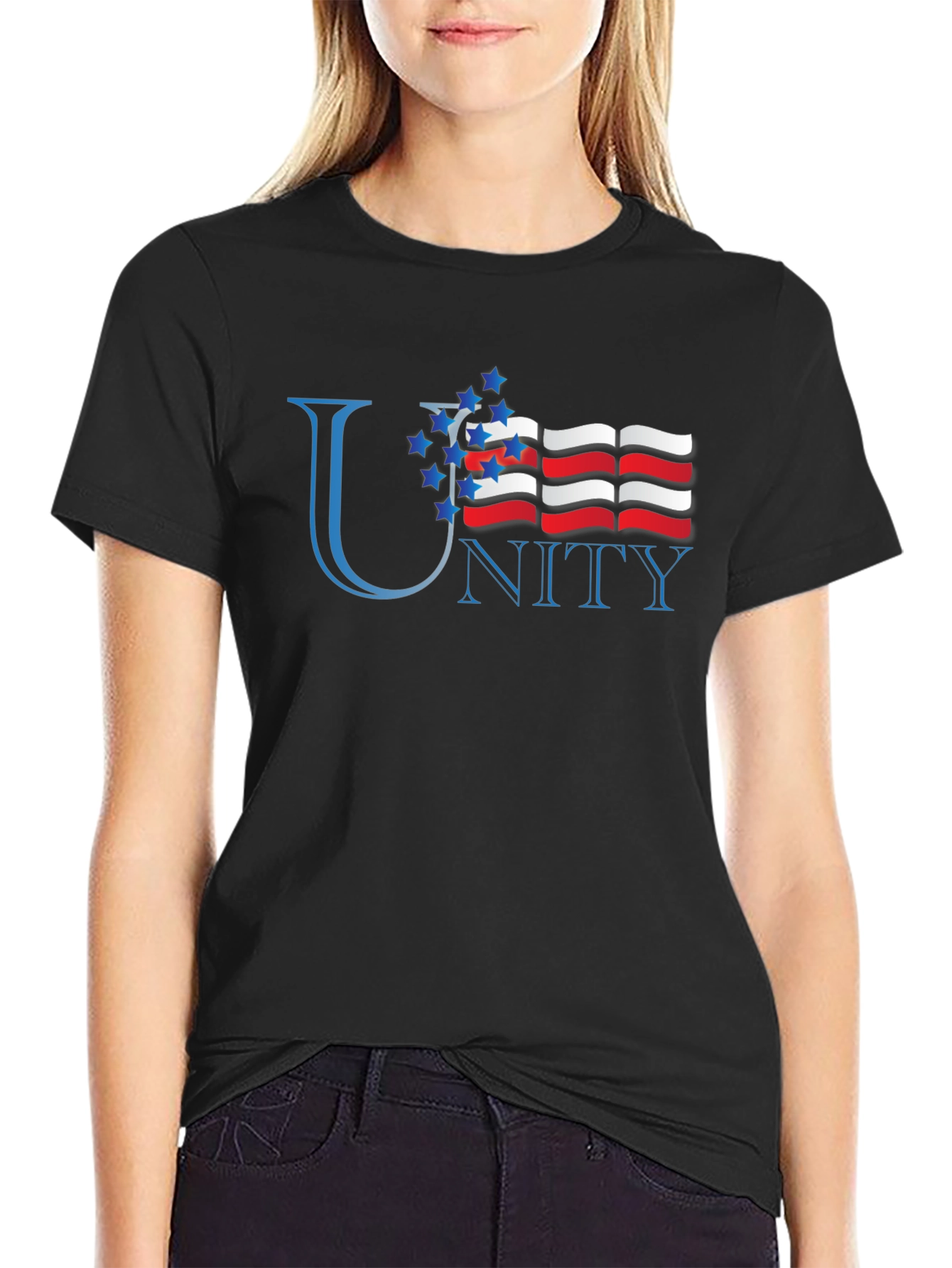 Unity Graphic T-Shirt - Patriotic Design