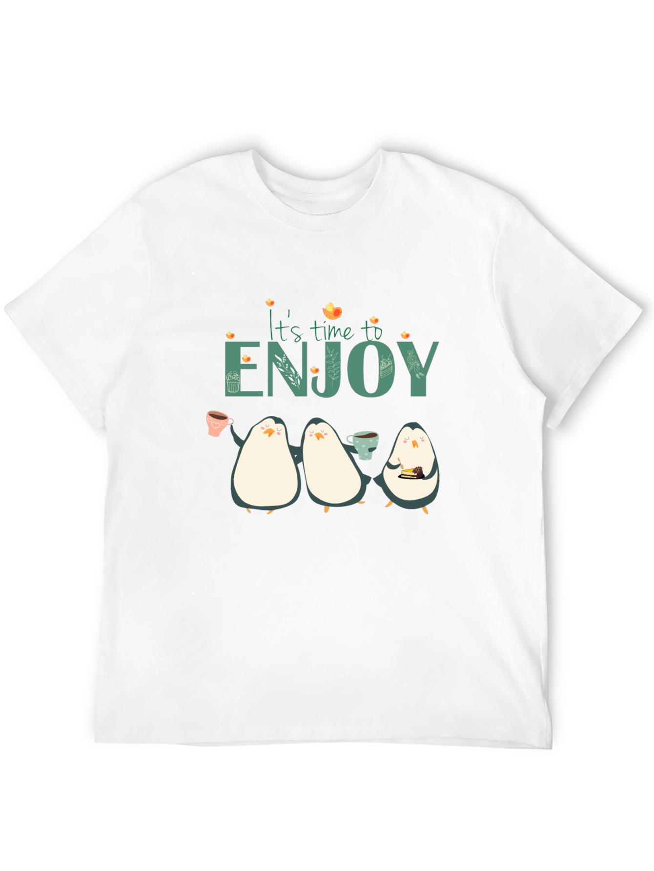 Its Time To Enjoy Penguin T-Shirt