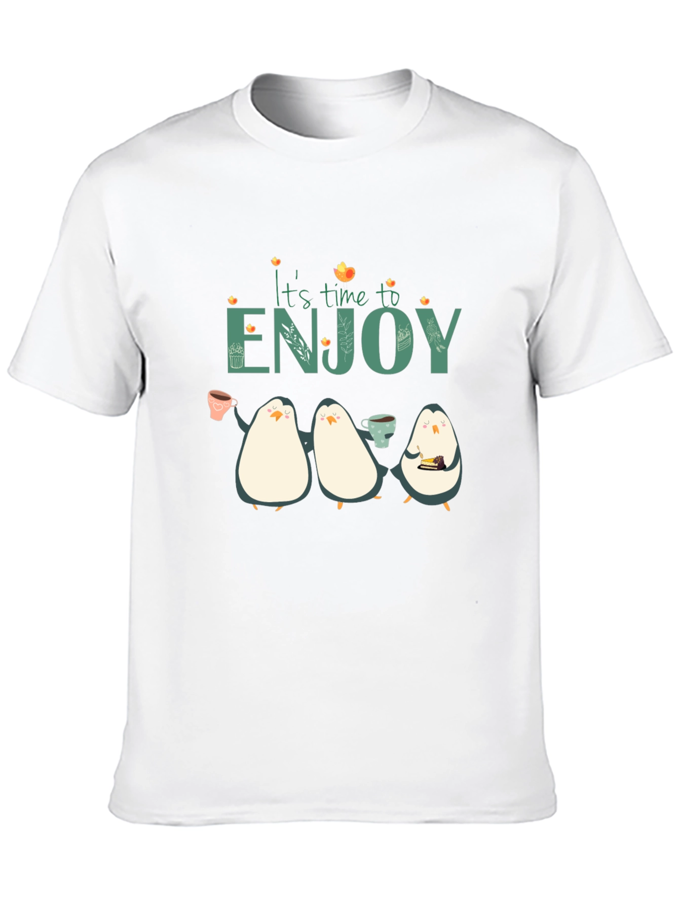 Its Time To Enjoy Penguin T-Shirt