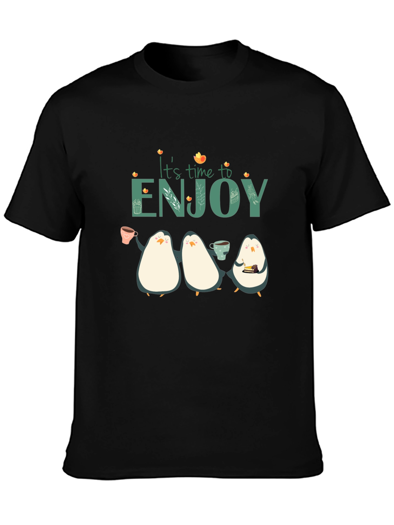 Its Time To Enjoy Penguin T-Shirt