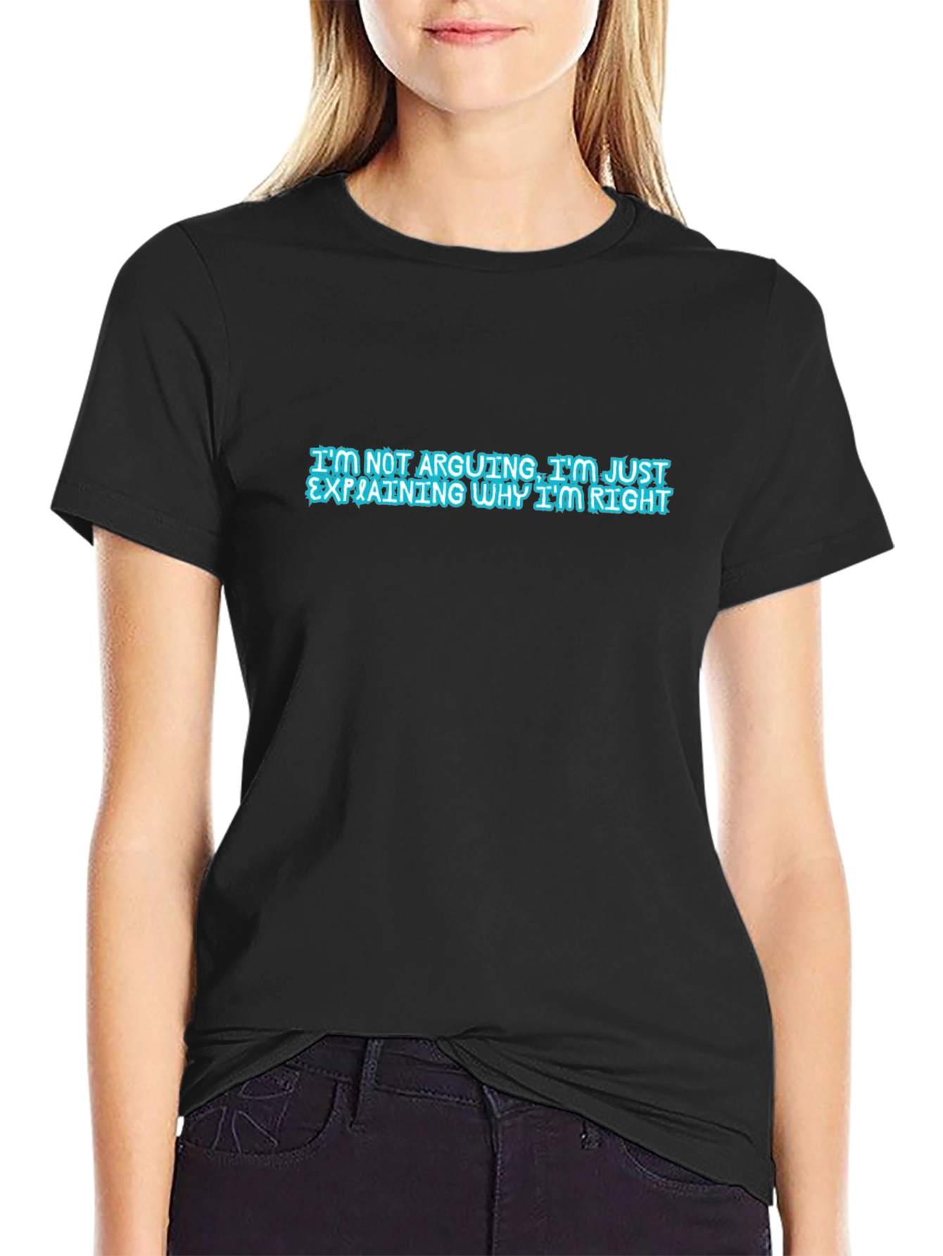 Im Not Arguing Funny Mens Graphic T-Shirt