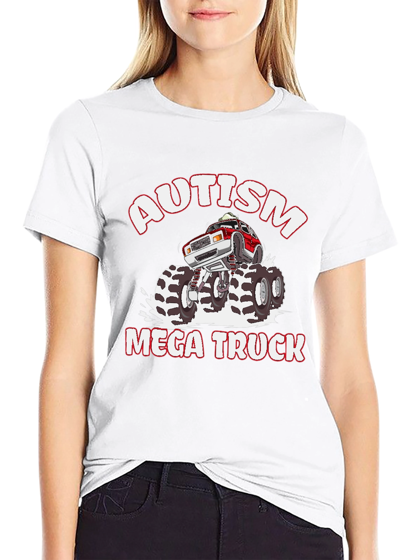 Autism Mega Truck T-Shirt