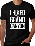 I Hiked The Grand Canyon Black T-Shirt