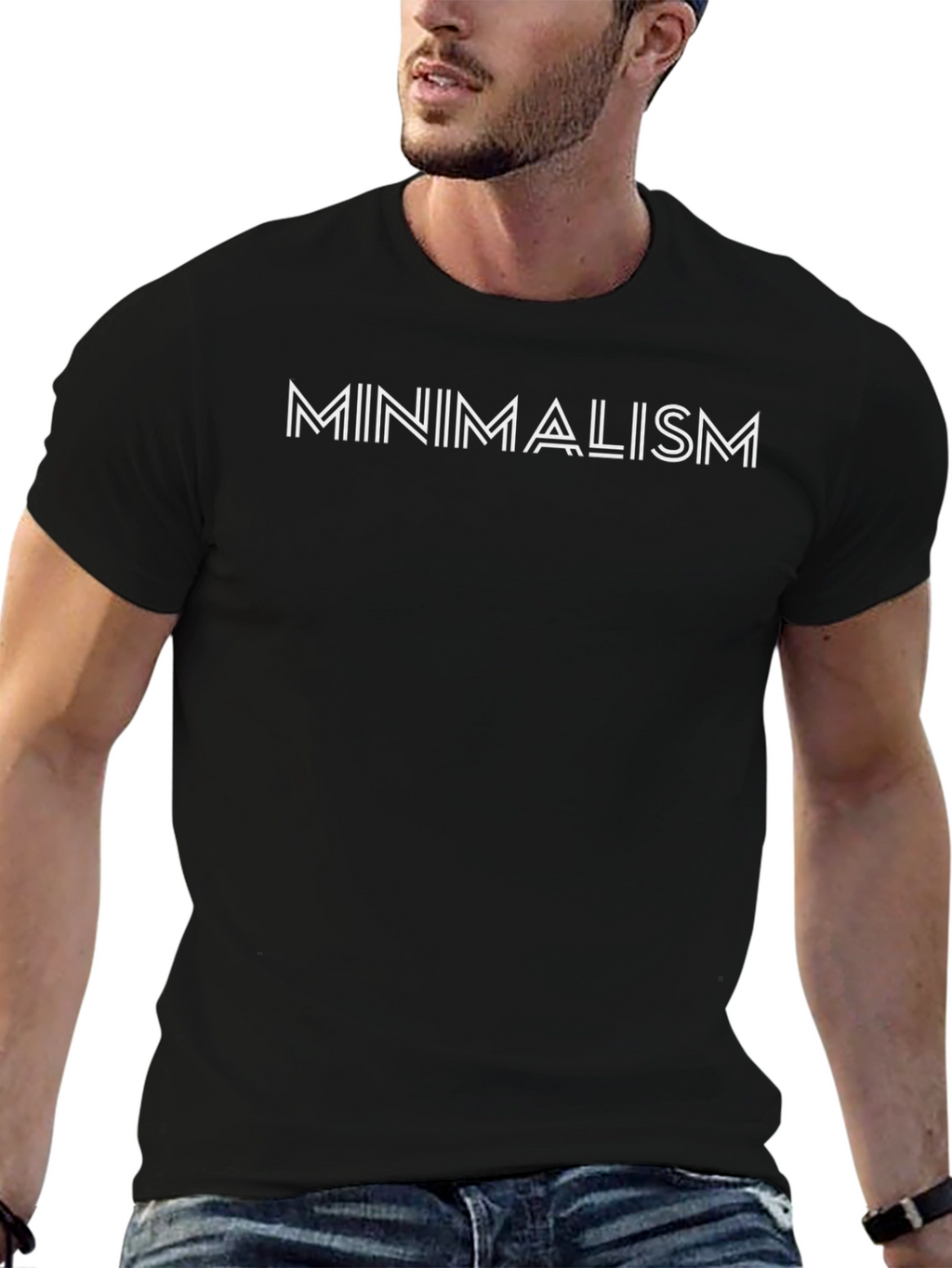 Minimalism Graphic Tee - Stylish & Simple