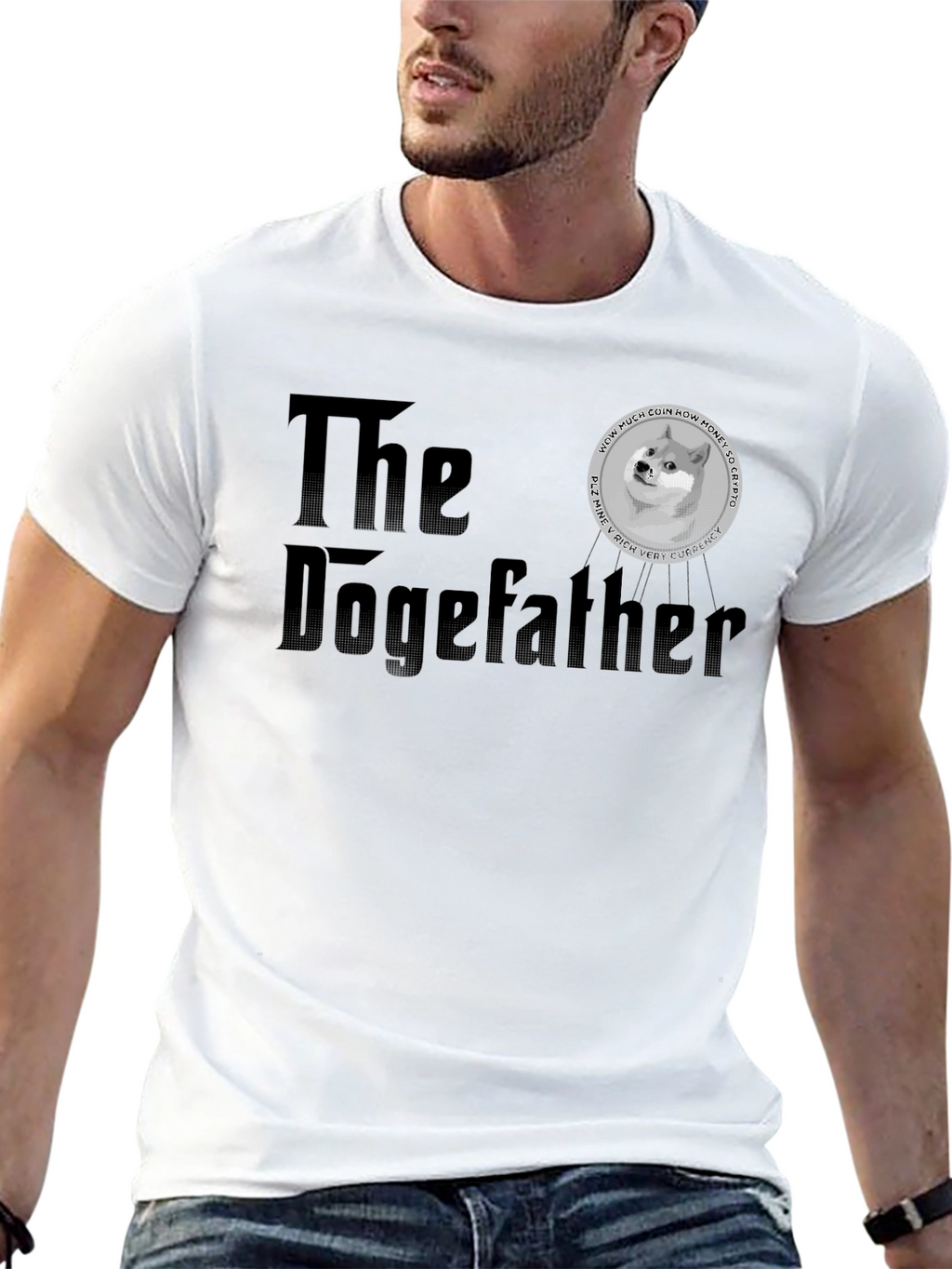 The Dogefather T-Shirt - Crypto Meme Tee