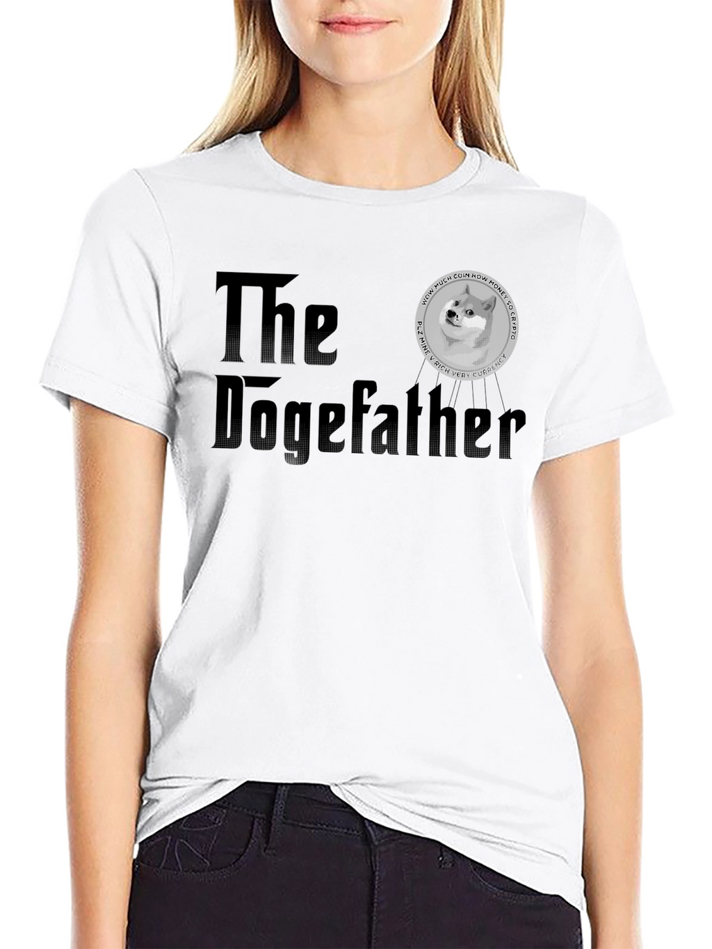 The Dogefather T-Shirt - Crypto Meme Tee
