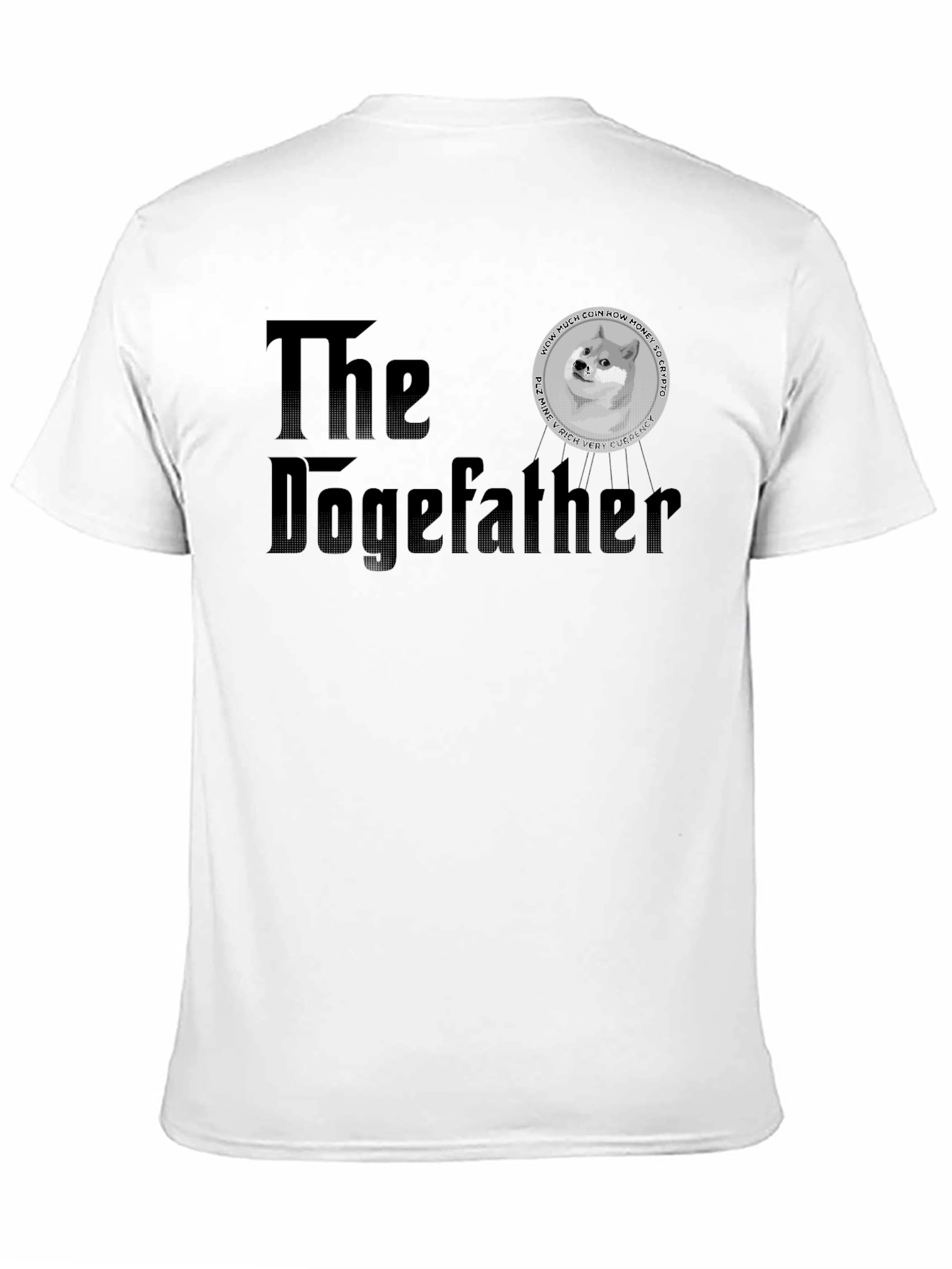 The Dogefather T-Shirt - Crypto Meme Tee