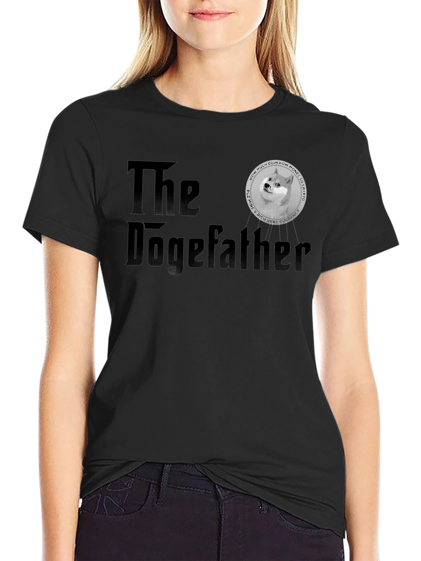 The Dogefather T-Shirt - Crypto Meme Tee