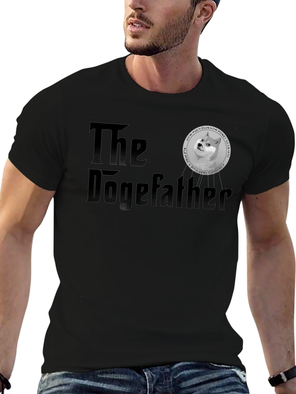 The Dogefather T-Shirt - Crypto Meme Tee