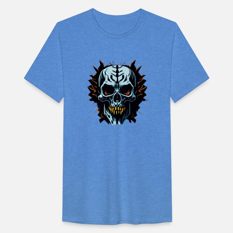 Grunge Thrash Skull