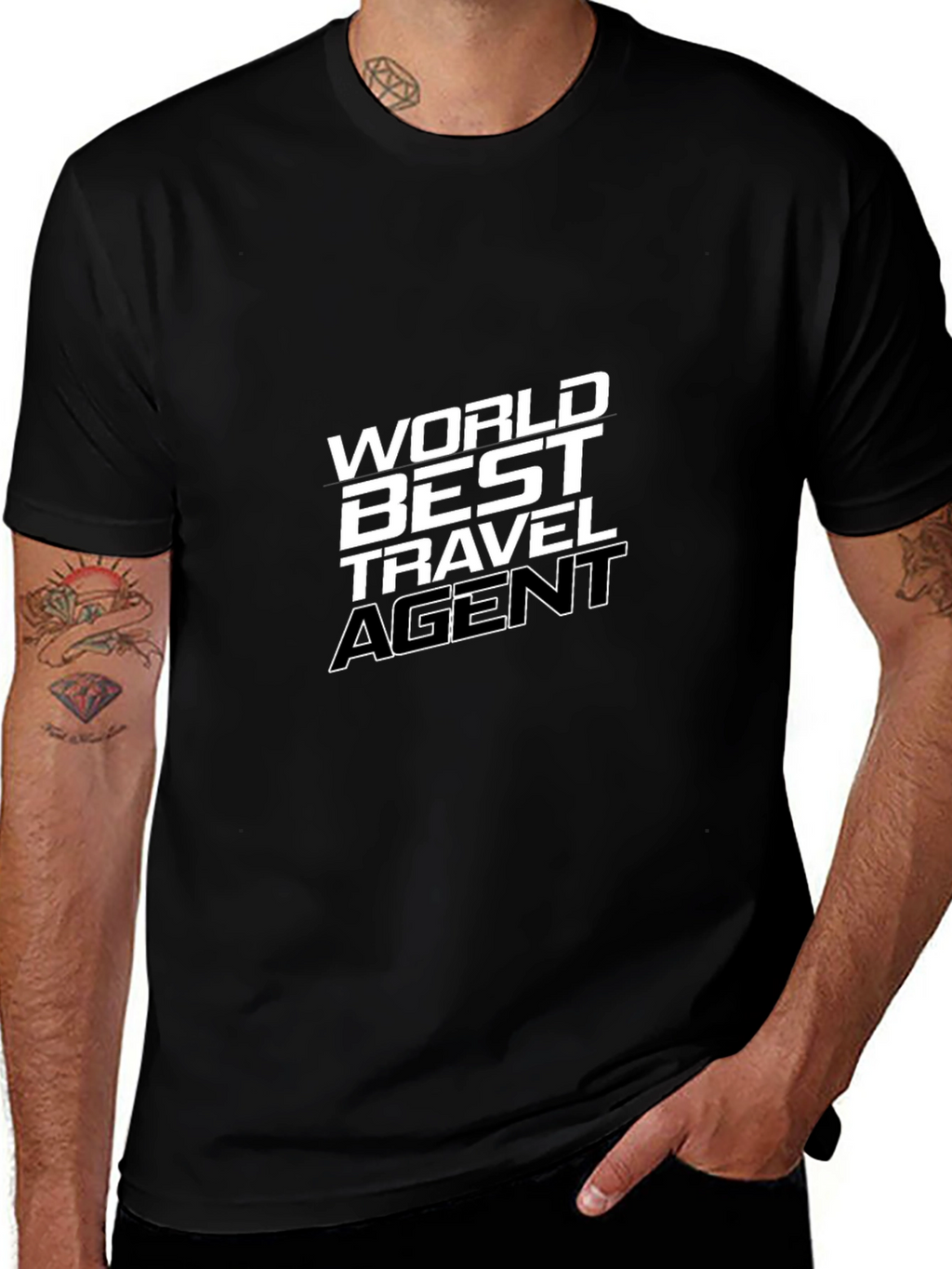 Worlds Best Travel Agent T-Shirt