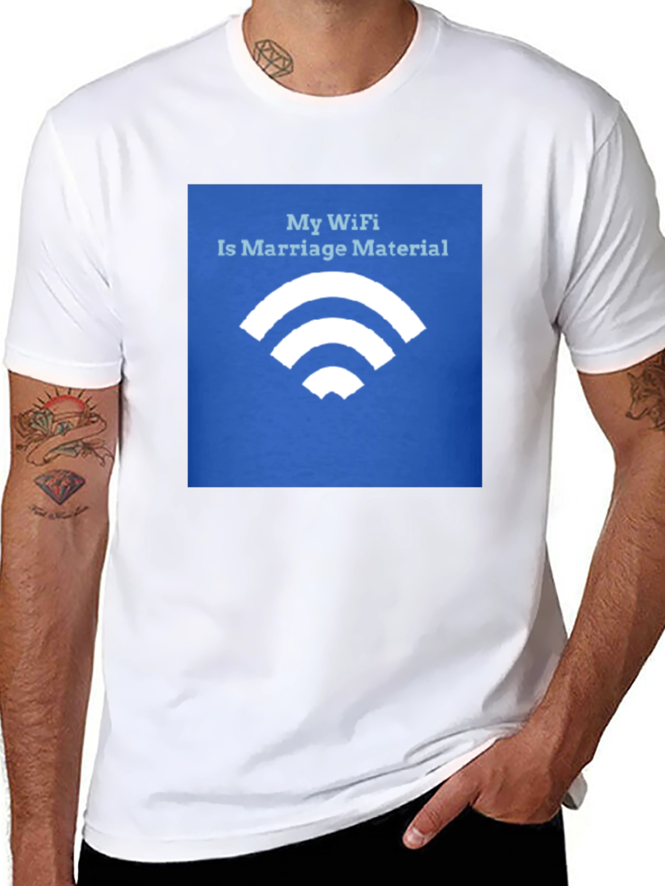 My Wifi is Marriage Material T-Shirt