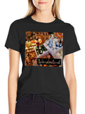 Wonderland Graphic Tee - Unique Christmas Gift