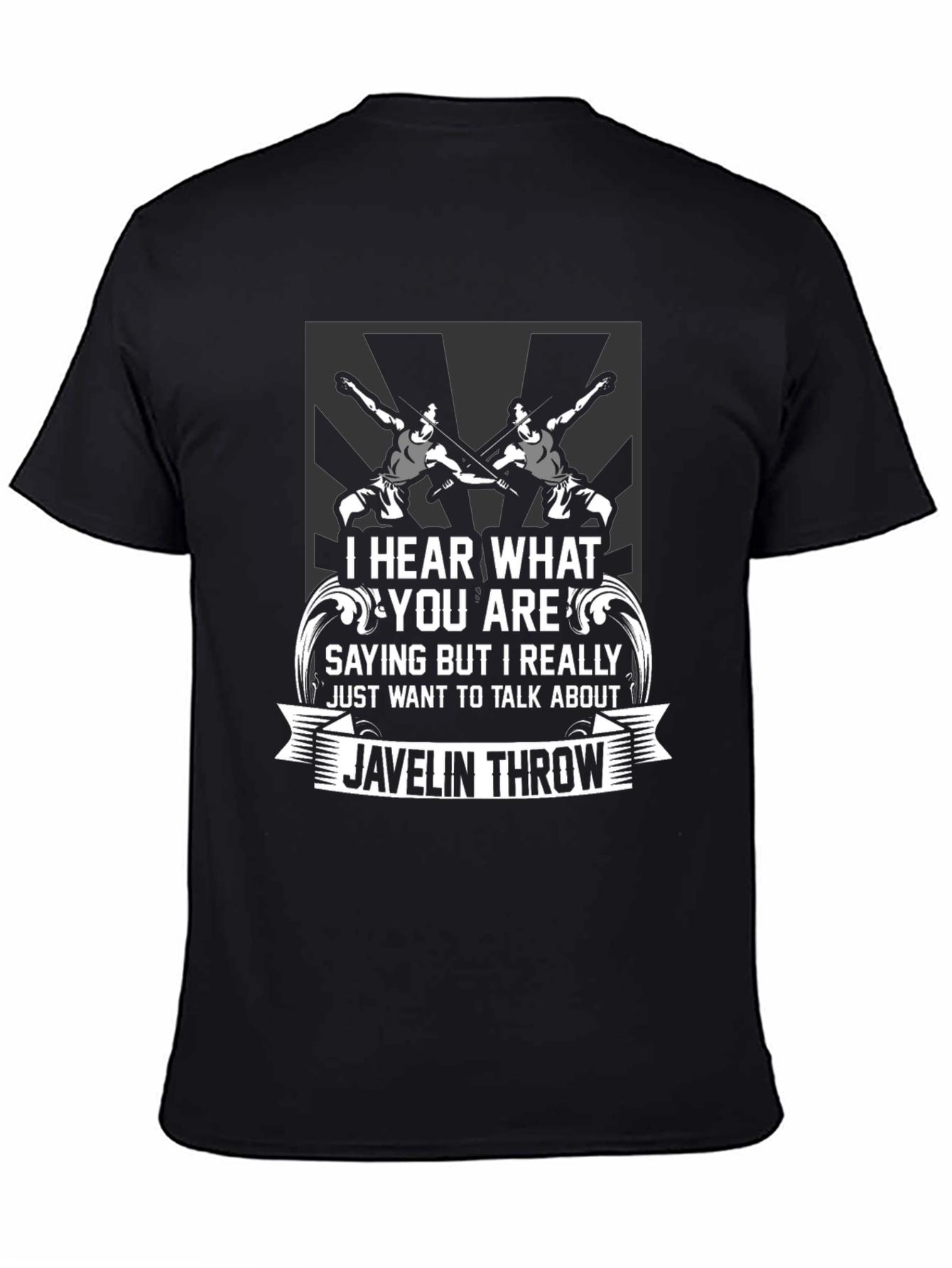 Javelin Throw T-Shirt: Funny Sports Fan Tee