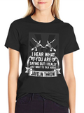 Javelin Throw T-Shirt: Funny Sports Fan Tee