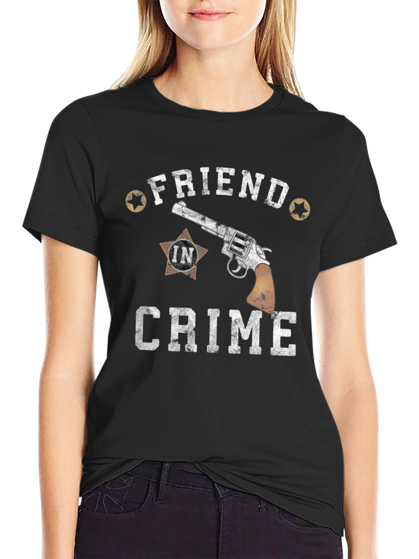 Friend In Crime Graphic T-Shirt