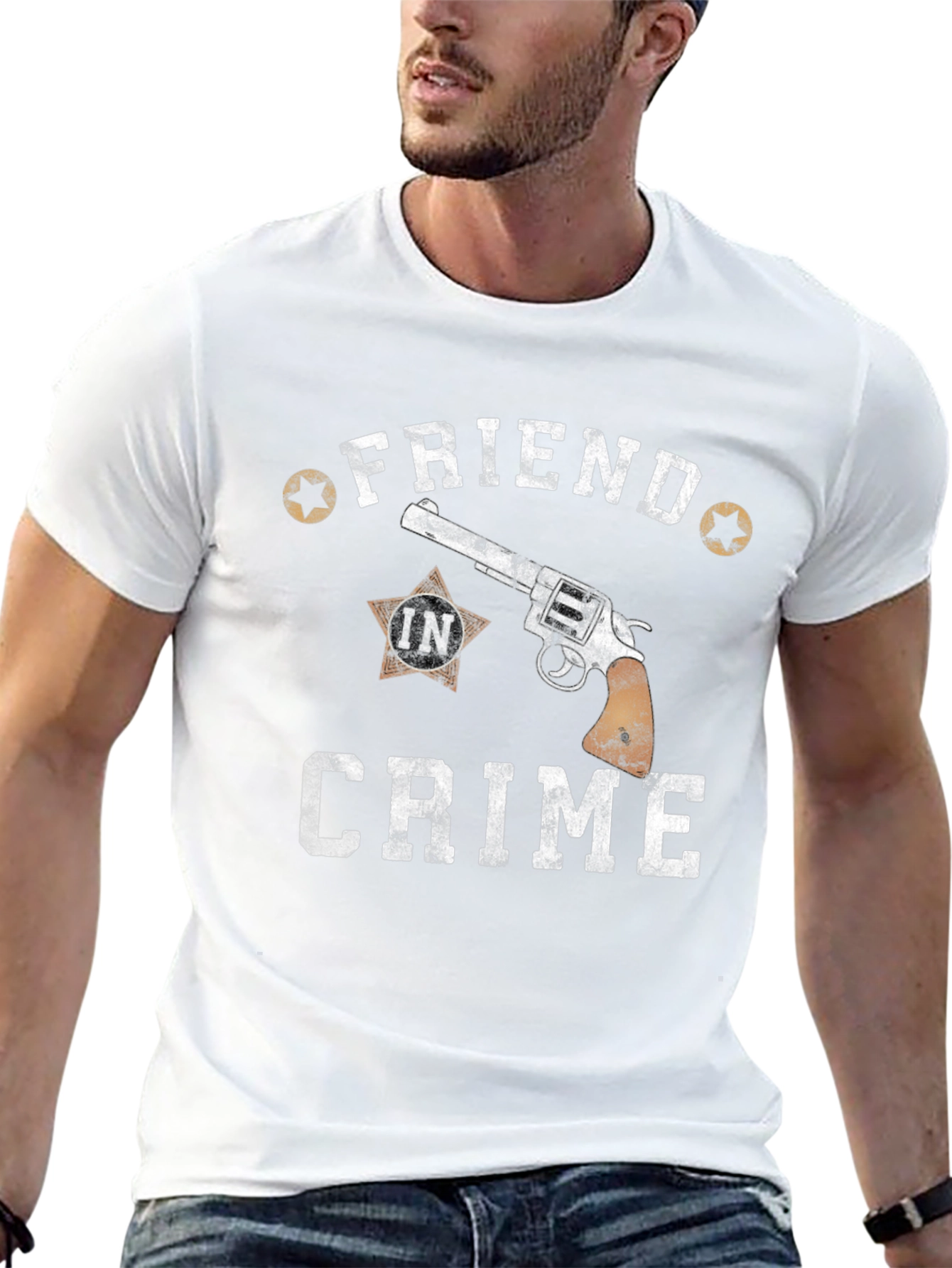 Friend In Crime Graphic T-Shirt