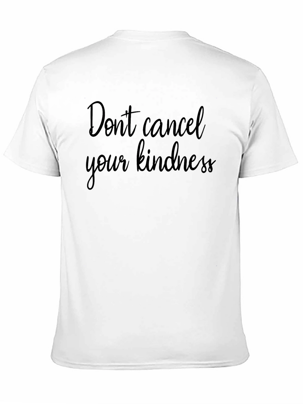 Kindness Black T-Shirt - Positive Message Apparel