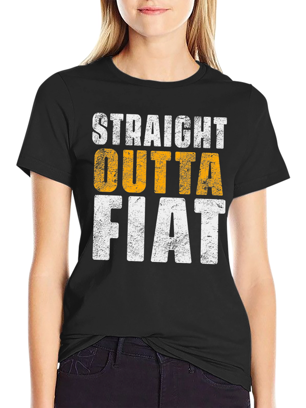 Straight Outta Fiat Graphic T-Shirt