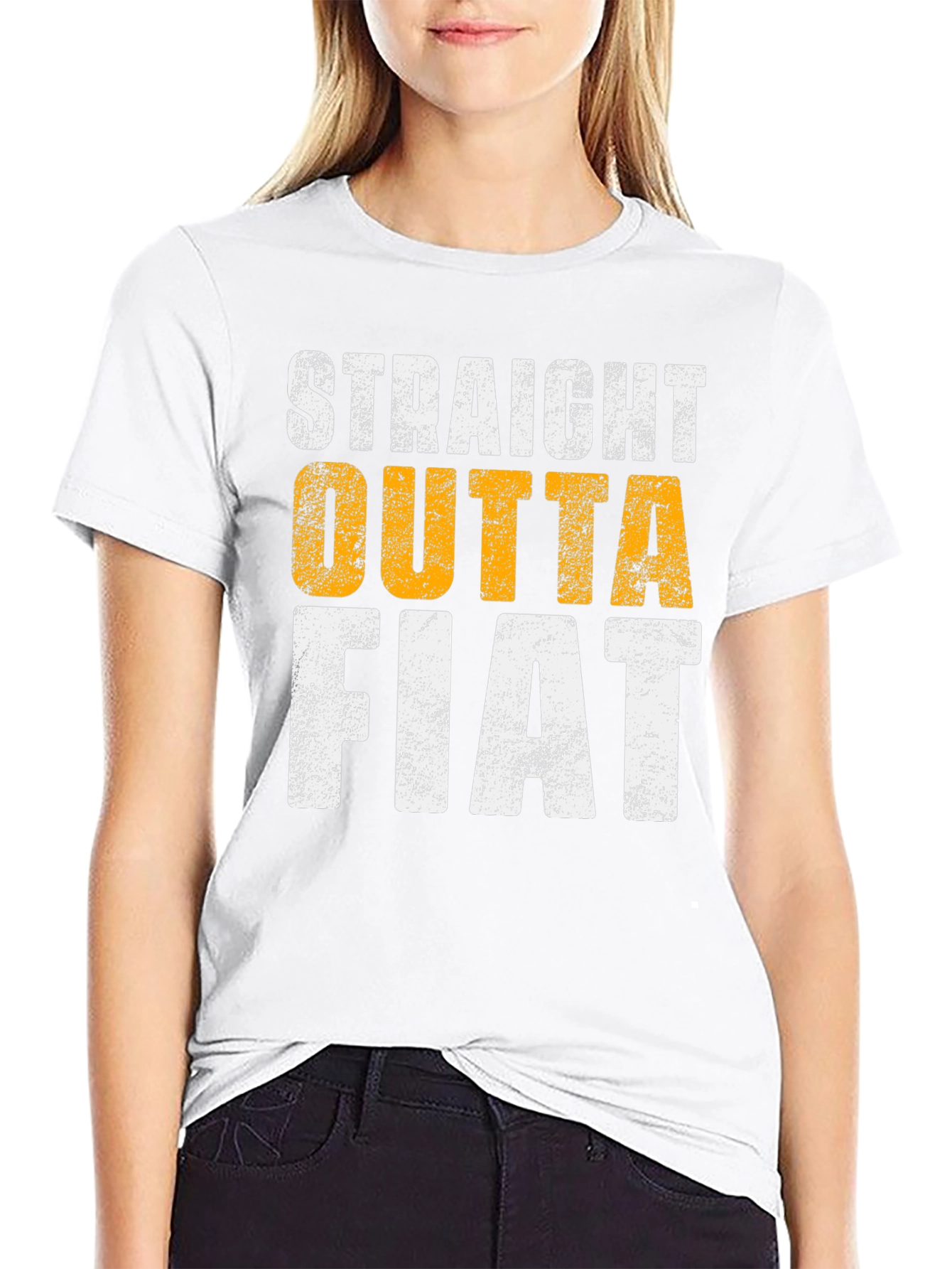 Straight Outta Fiat Graphic T-Shirt