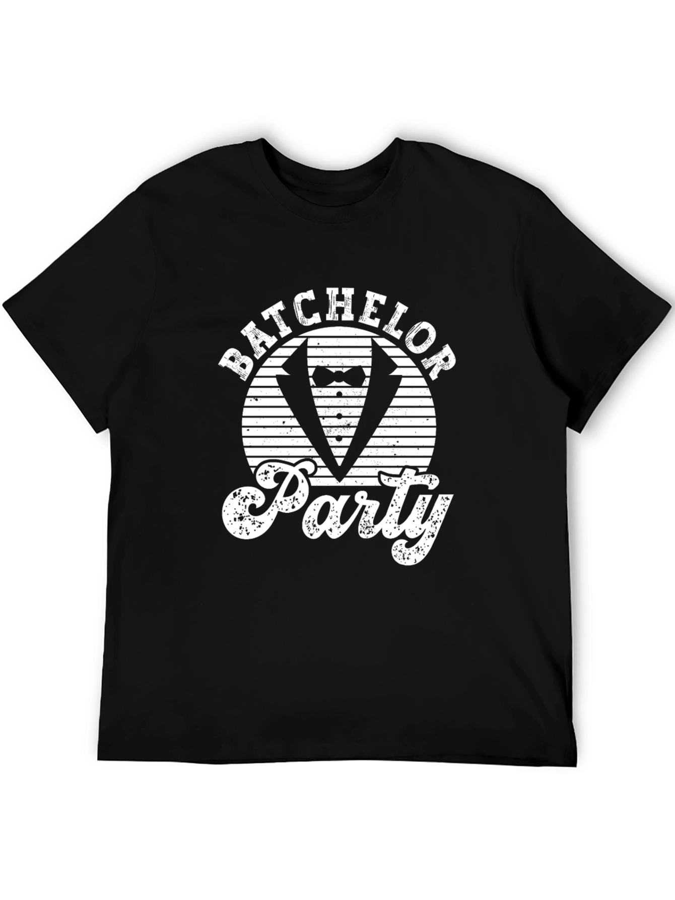 Bachelor Party Tuxedo Graphic T-Shirt