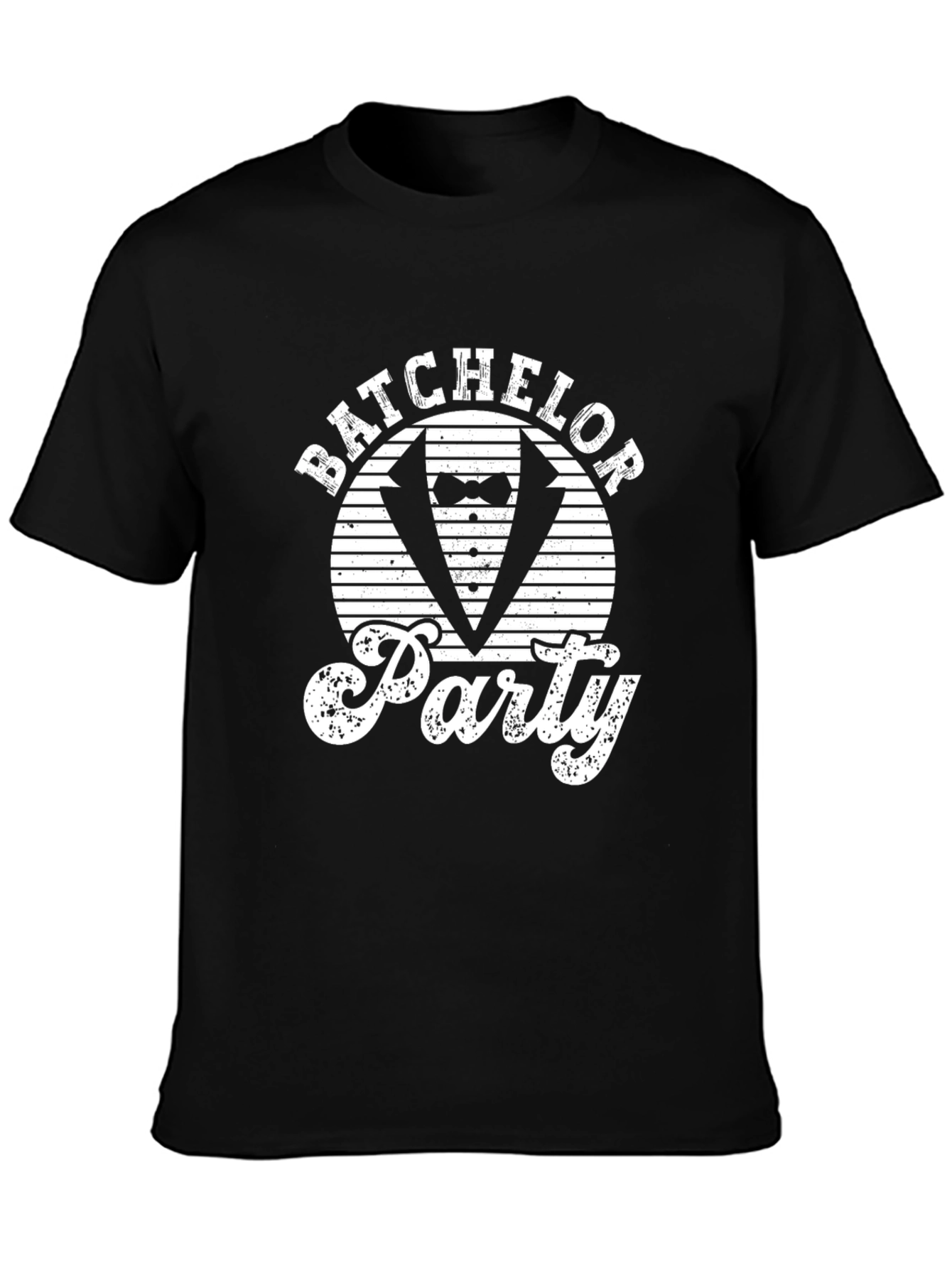 Bachelor Party Tuxedo Graphic T-Shirt