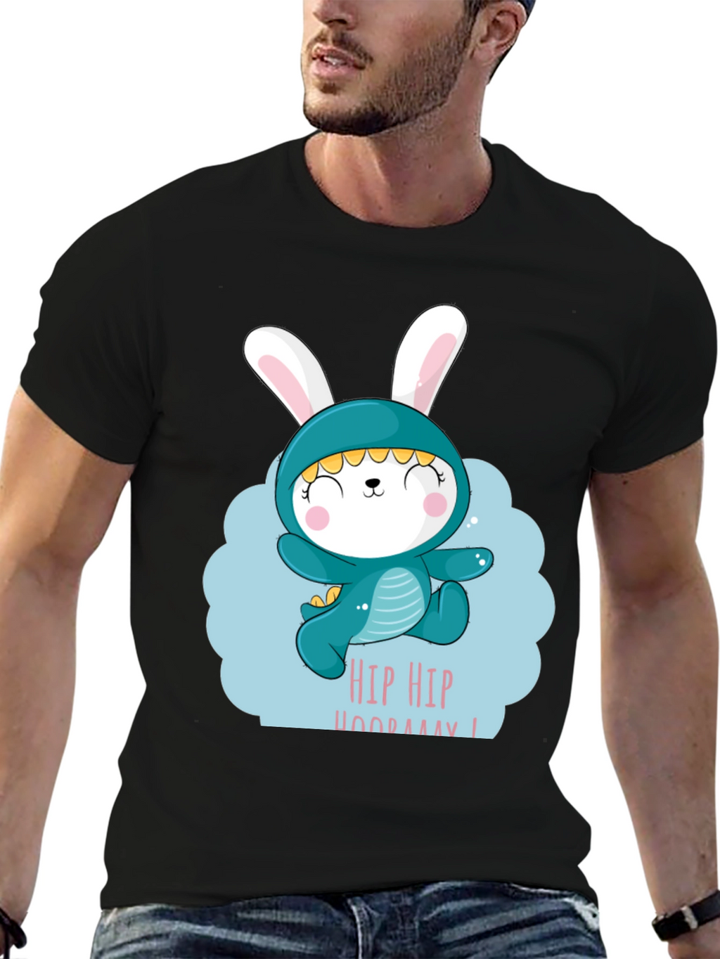 Cute Bunny-Dino Tee