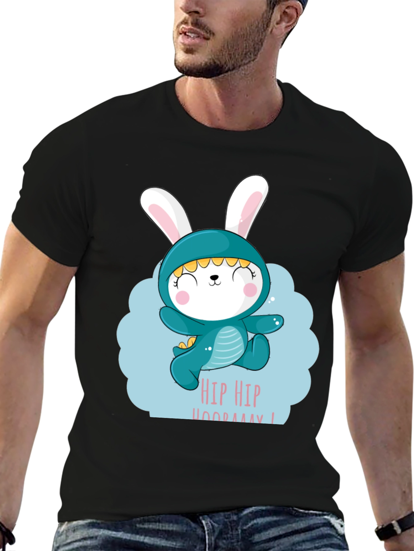 Cute Bunny-Dino Tee