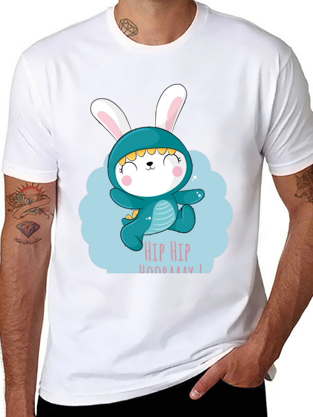 Cute Bunny-Dino Tee
