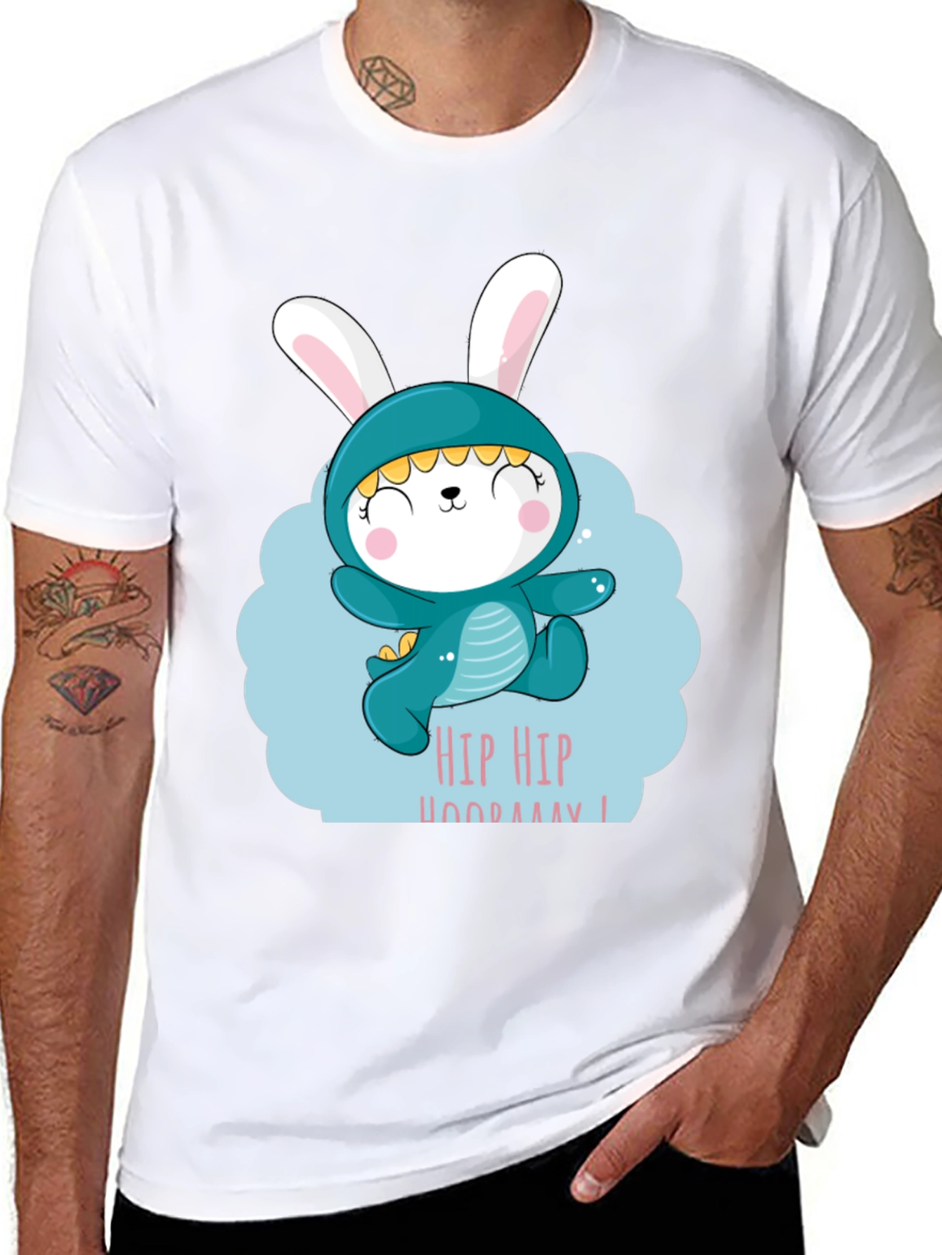 Cute Bunny-Dino Tee
