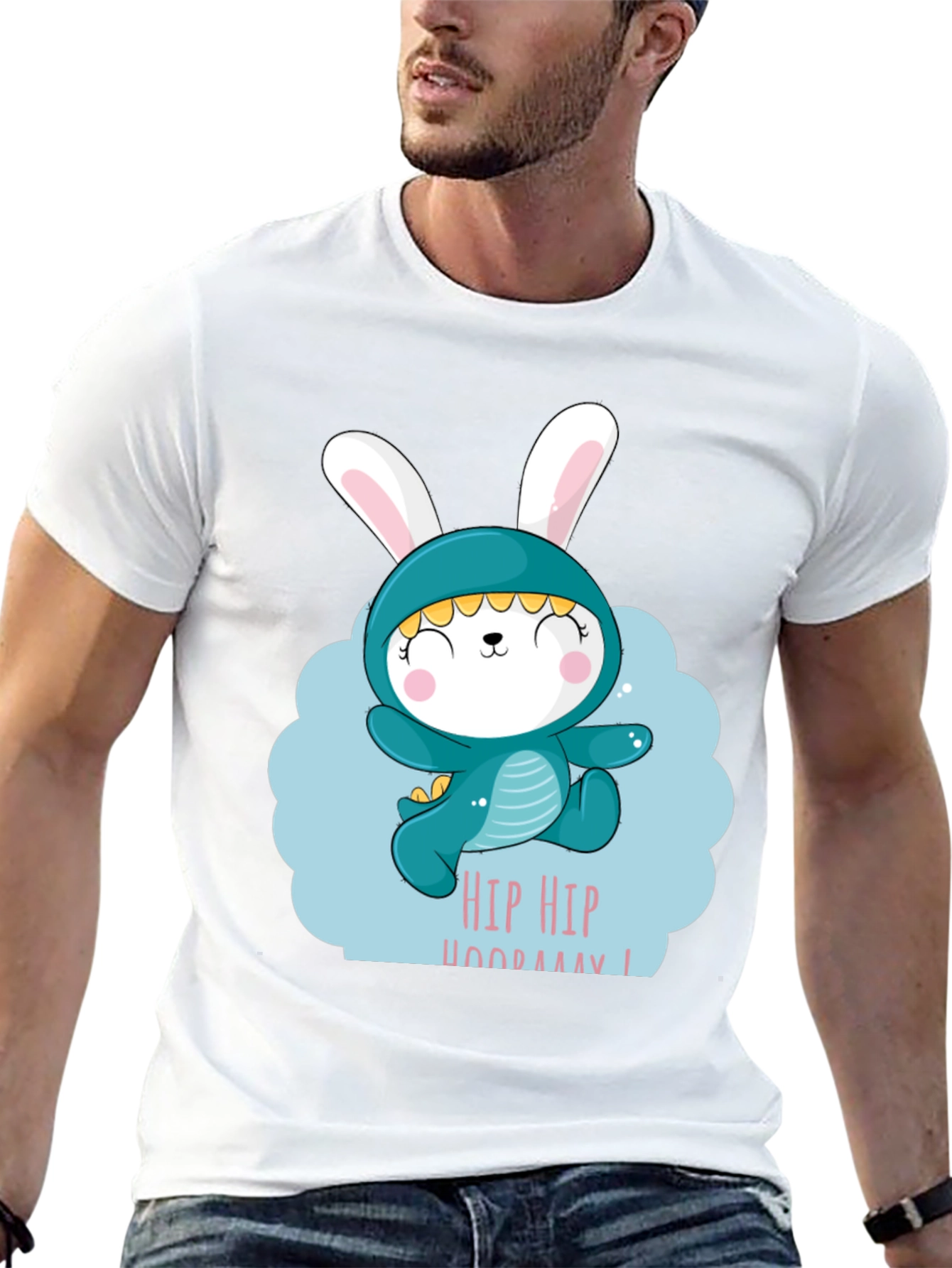Cute Bunny-Dino Tee