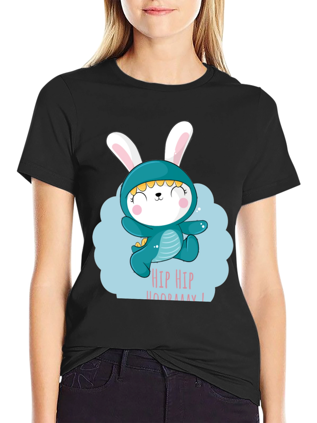 Cute Bunny-Dino Tee