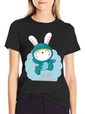 Cute Bunny-Dino Tee