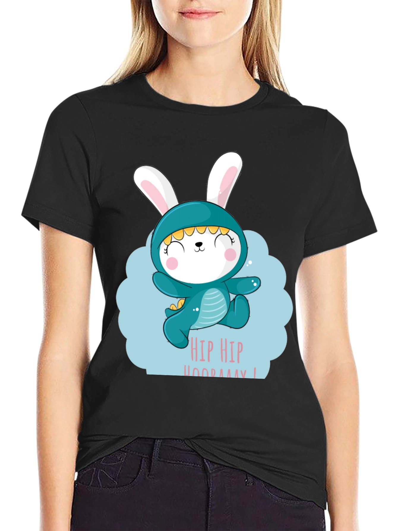 Cute Bunny-Dino Tee