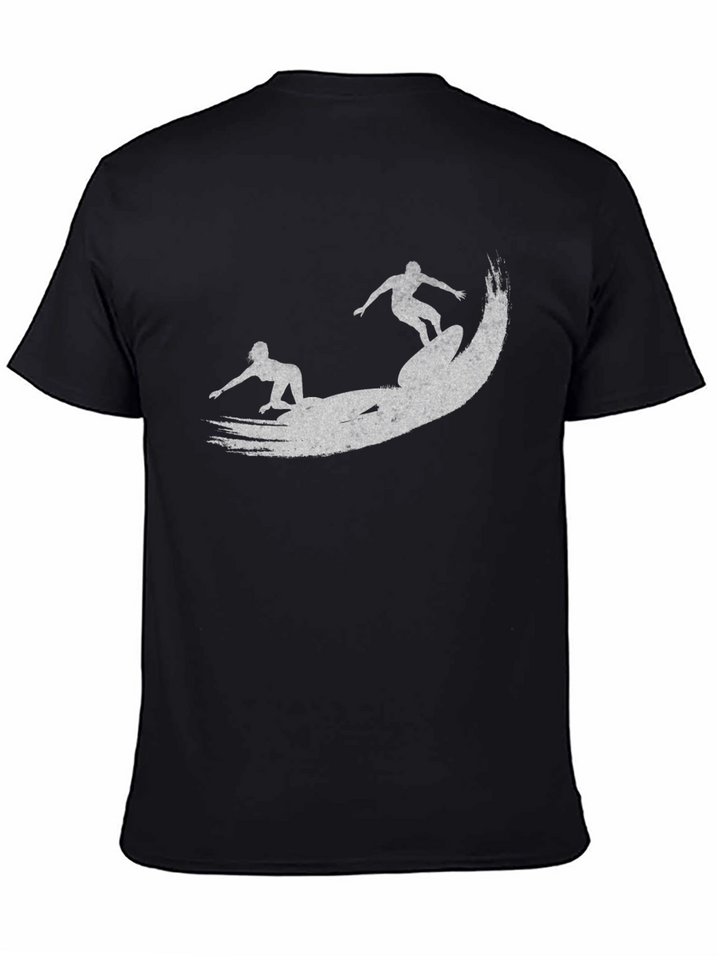 Surfing Silhouette Graphic Tee