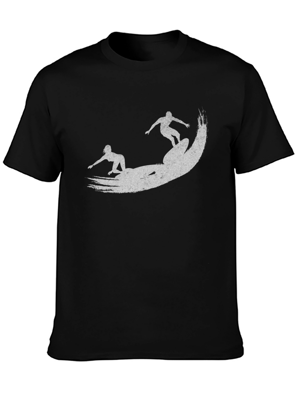 Surfing Silhouette Graphic Tee