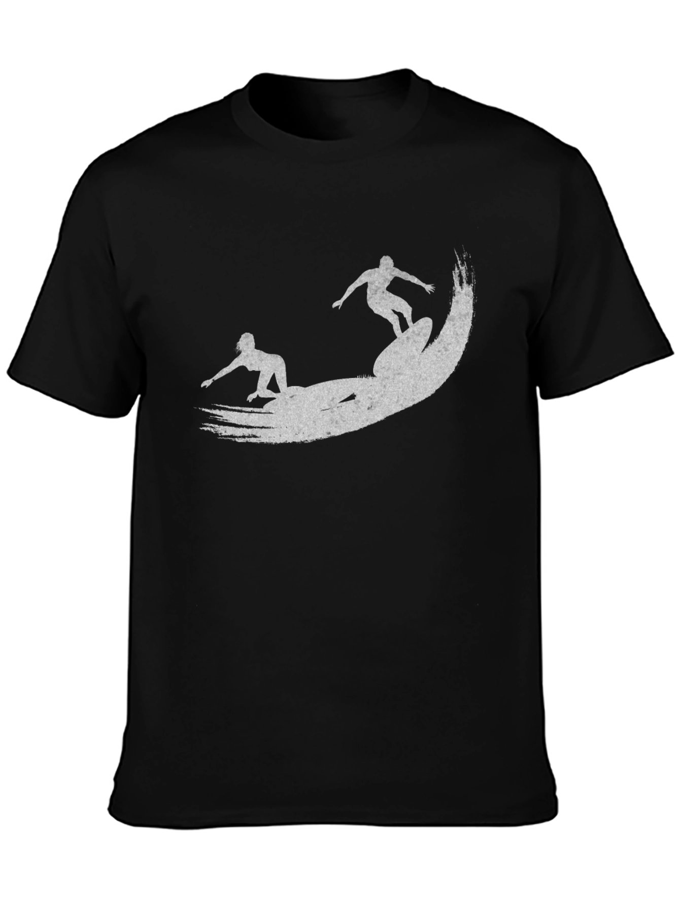 Surfing Silhouette Graphic Tee