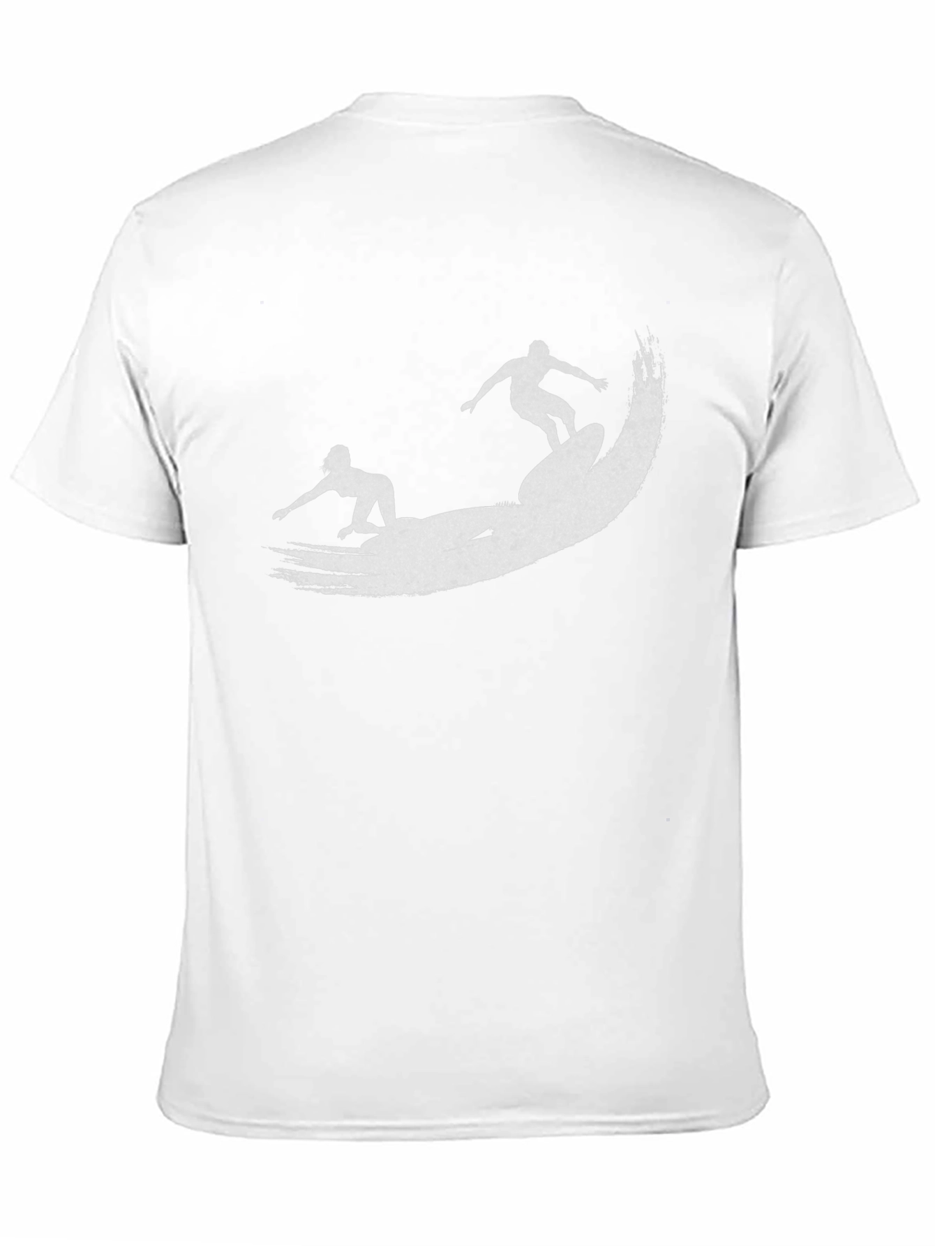 Surfing Silhouette Graphic Tee