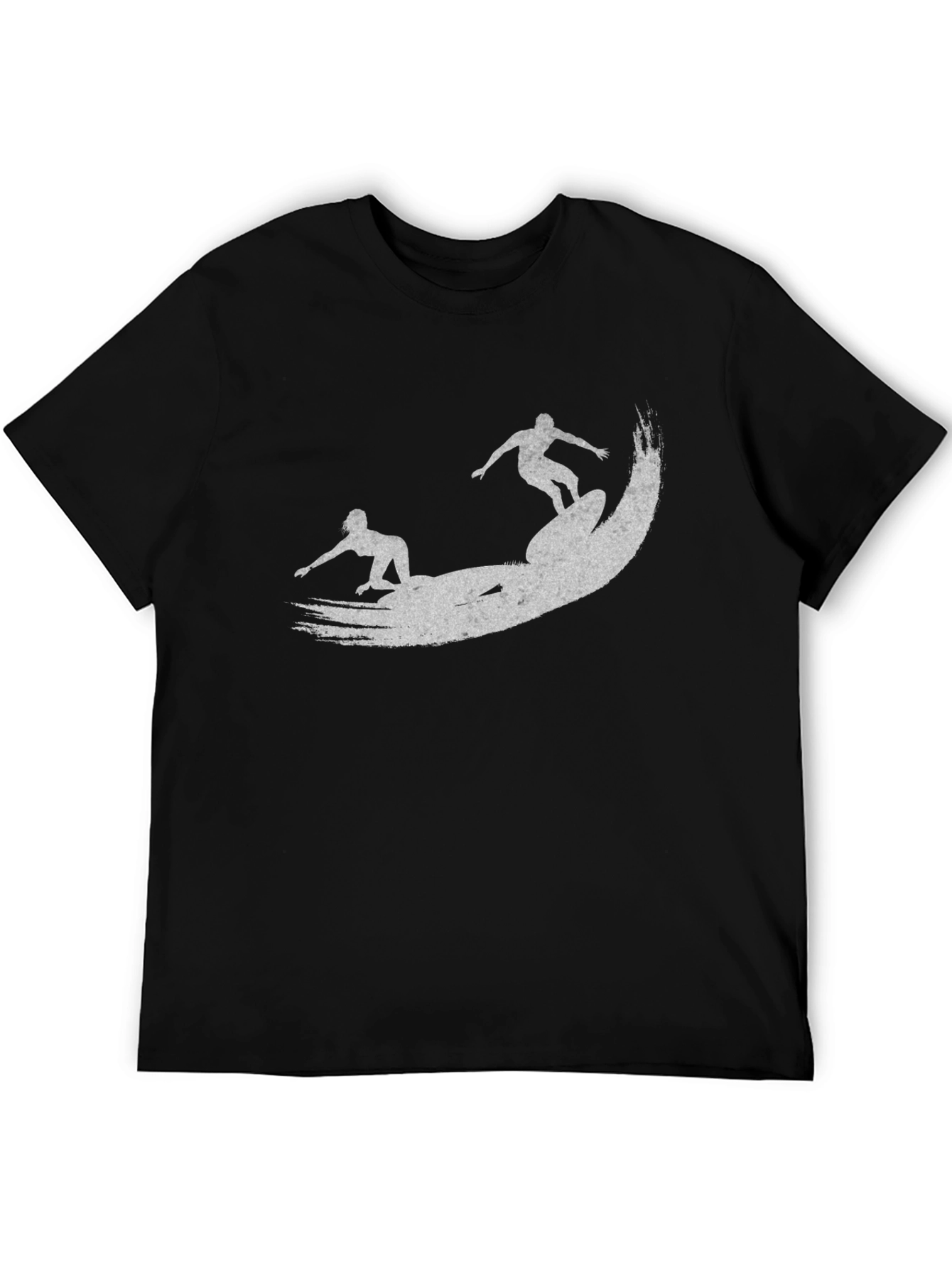 Surfing Silhouette Graphic Tee