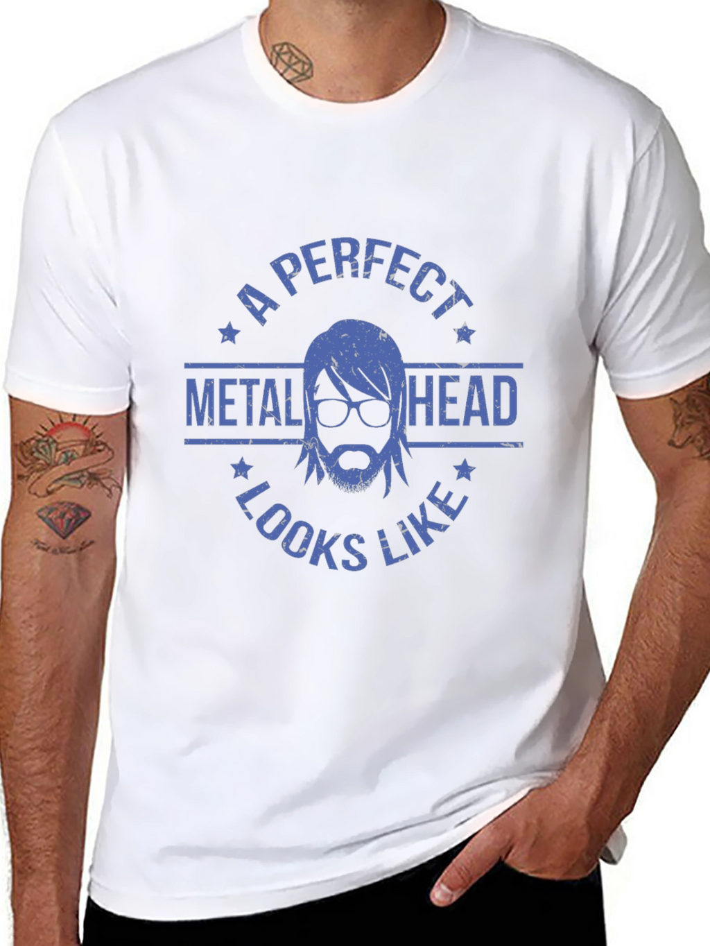 A Perfect Metal Head T-Shirt - Black