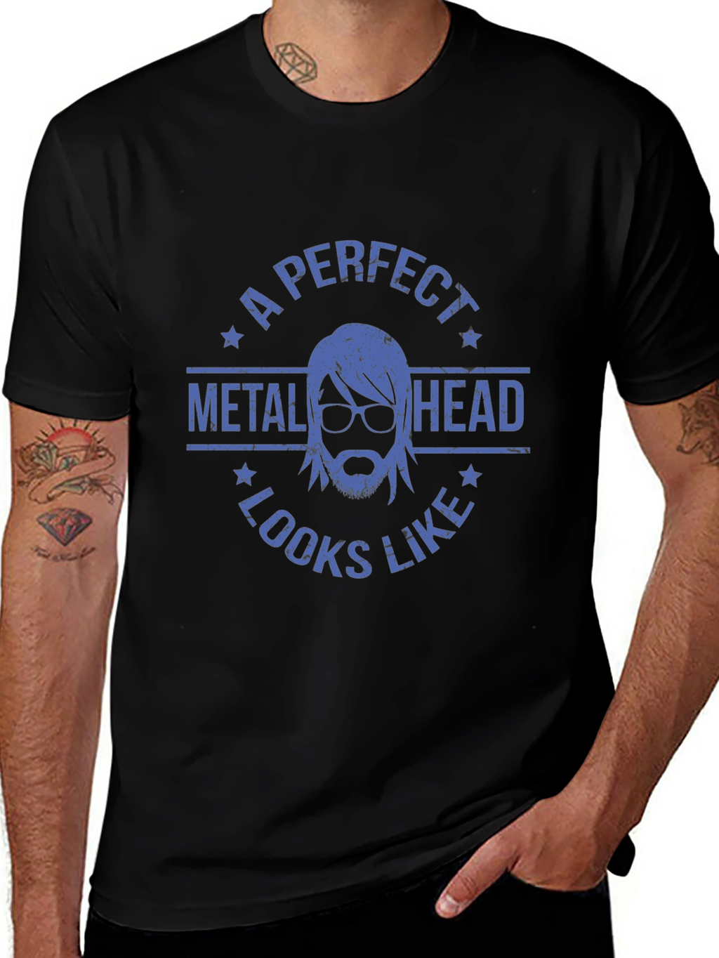 A Perfect Metal Head T-Shirt - Black