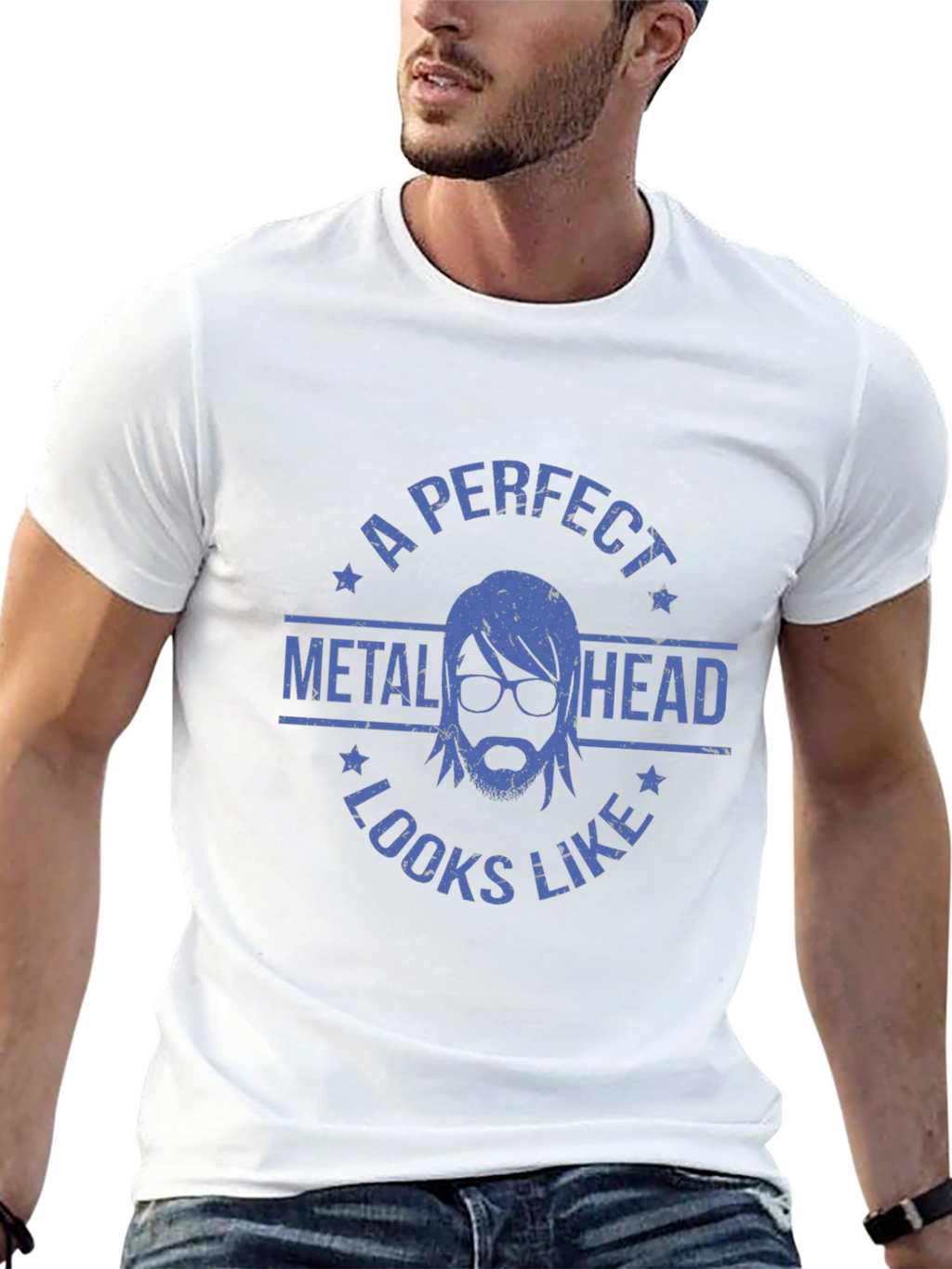 A Perfect Metal Head T-Shirt - Black