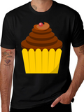 Cupcake Graphic Tee - Sweet Tooth T-Shirt