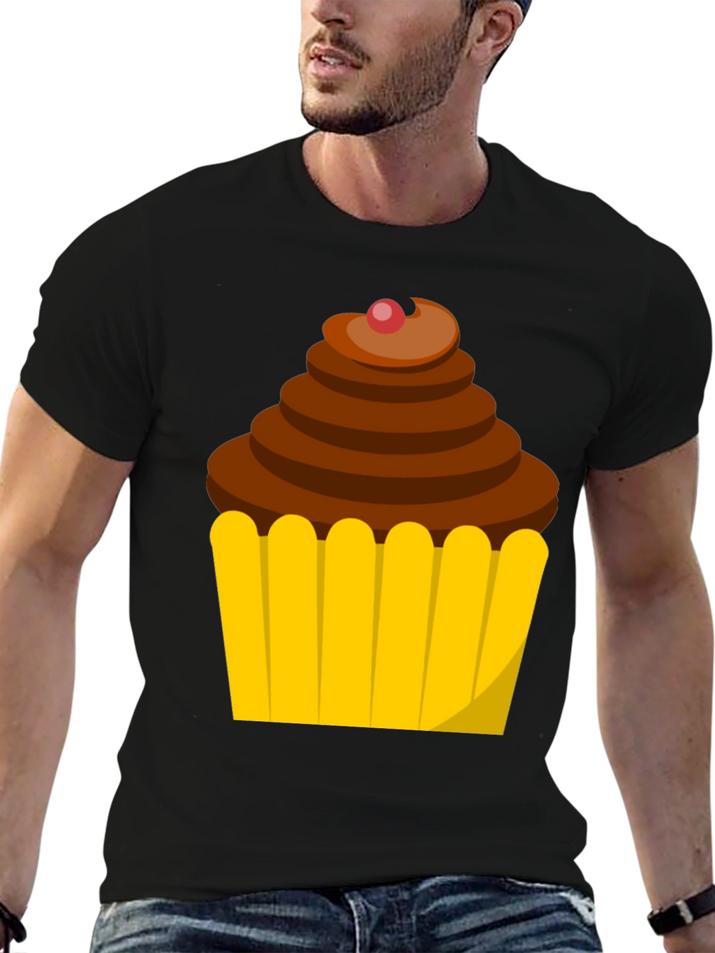Cupcake Graphic Tee - Sweet Tooth T-Shirt