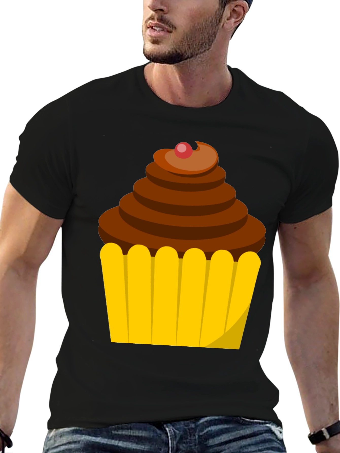 Cupcake Graphic Tee - Sweet Tooth T-Shirt