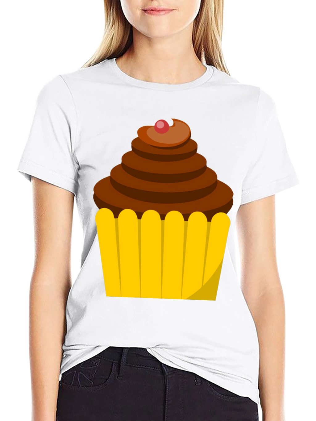 Cupcake Graphic Tee - Sweet Tooth T-Shirt