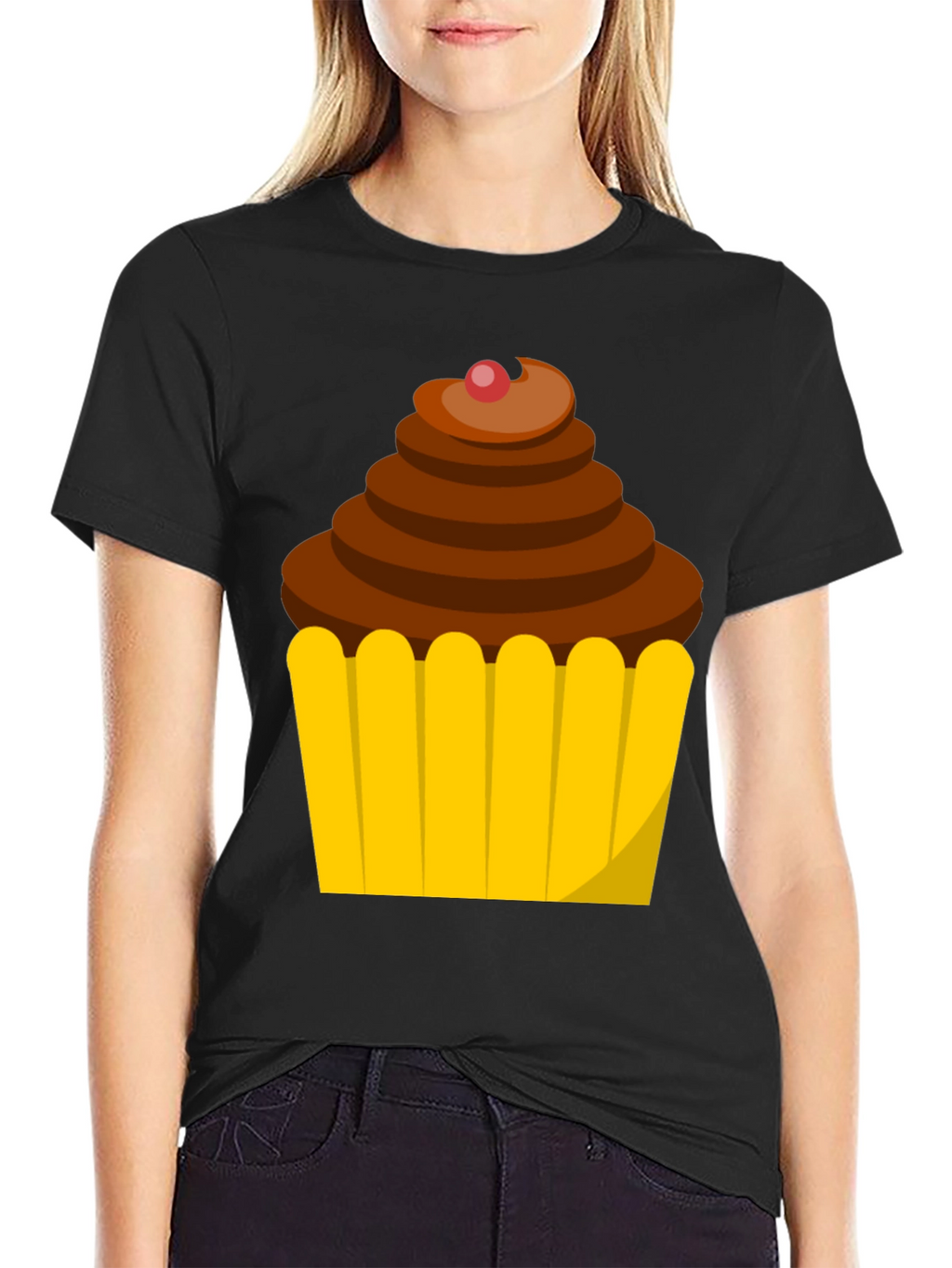 Cupcake Graphic Tee - Sweet Tooth T-Shirt