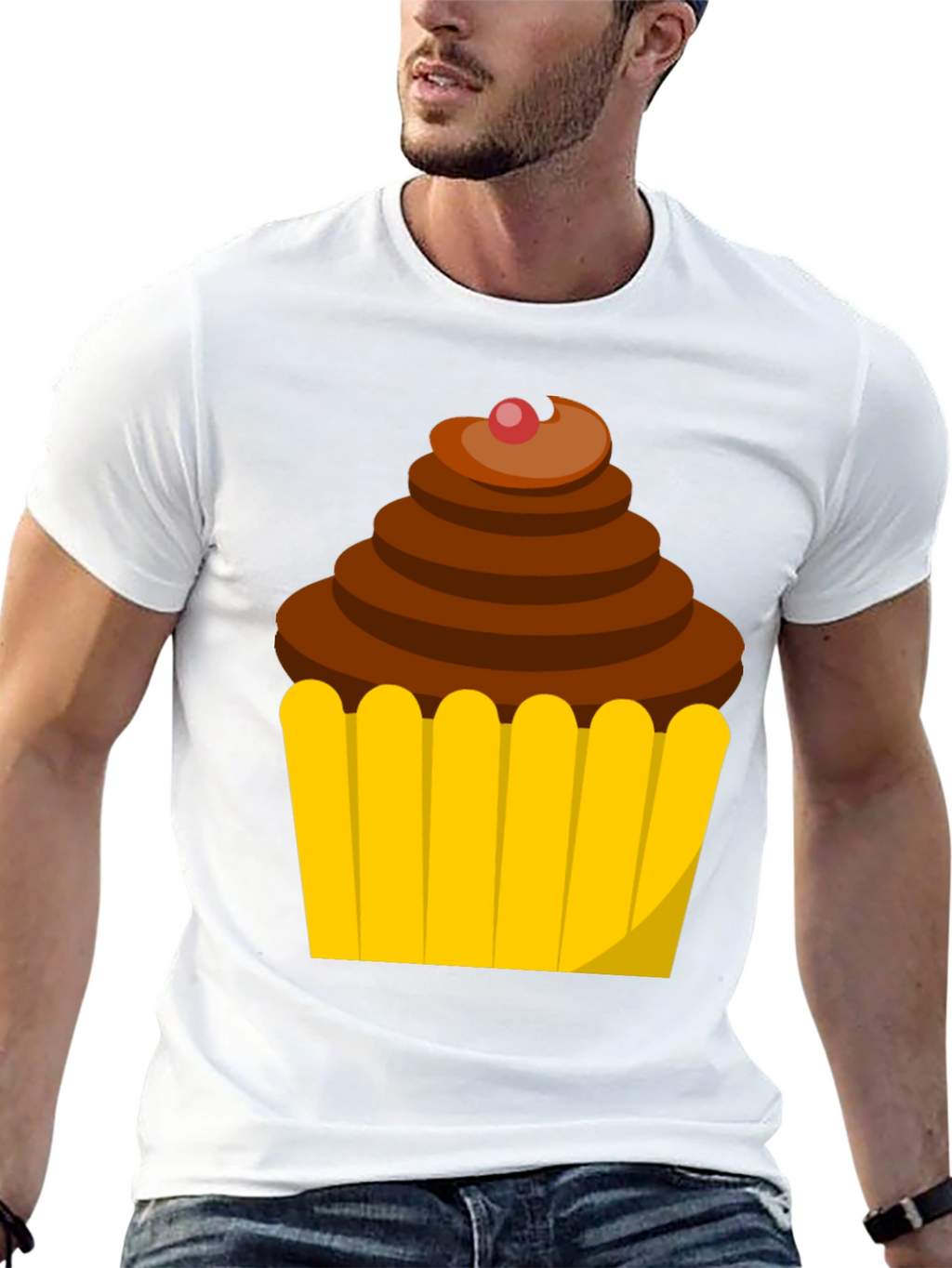 Cupcake Graphic Tee - Sweet Tooth T-Shirt