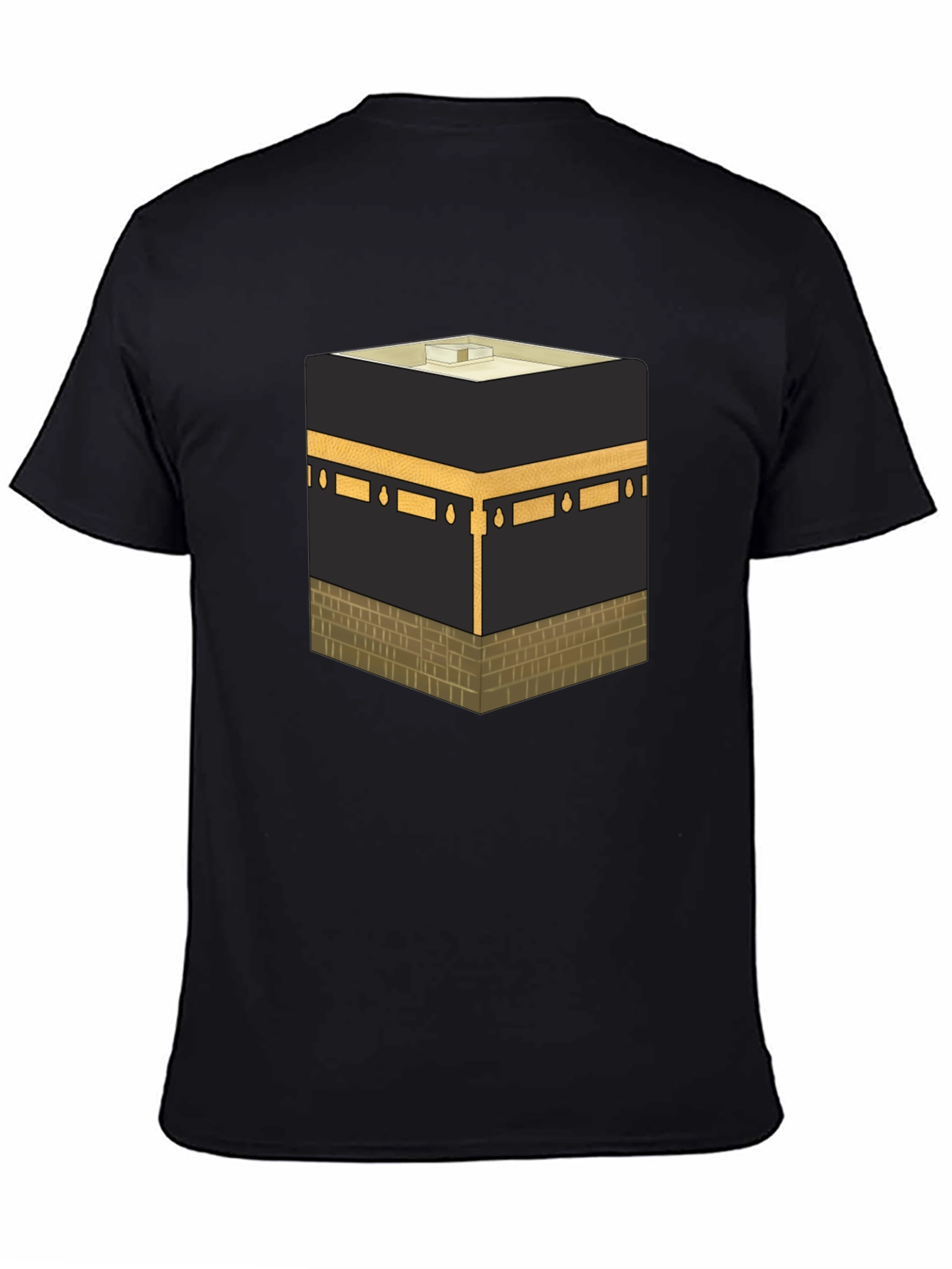 Kaaba Graphic Black T-Shirt