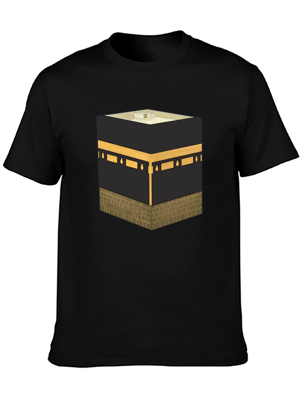 Kaaba Graphic Black T-Shirt